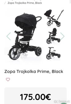 Zopa Trojkolka Prime, Black - 6