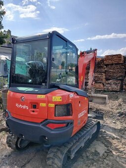 Minibager minirypadlo kubota kx 027-4 - 6