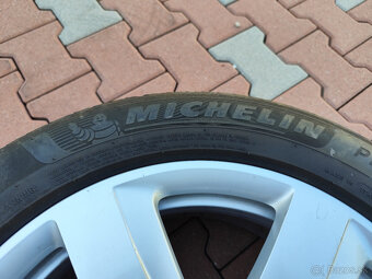 Disky Audi R17 + letné pneu Michelin Primacy 4 225/55 R17 - 6
