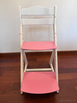 Detská posteľ, komoda, stôl a stolička - 6