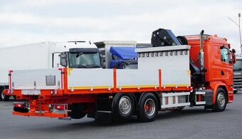 9240 - Scania G 410 - 6x2 - Valník + HR-HIAB 244 EP-5 – EURO - 6