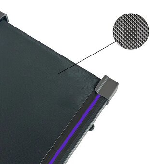 Prenosný elektrický bežecký bežiaci pás 1-6 km/hod. 480W - 6