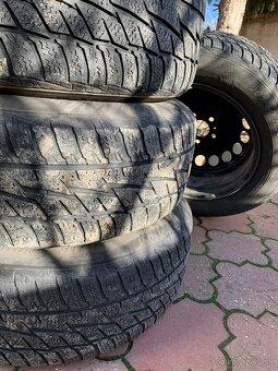 Plechove disky r16 audi vw, zimne gumy 205/60 r16 - 6