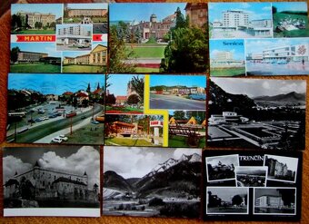 dobové pohľadnice miest a iné - 6