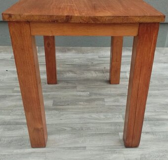 Stôl kuchynský teakový. - 6