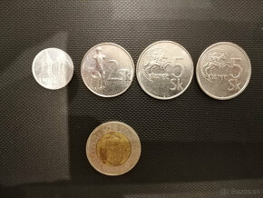 koruny a 2 eurovky a stara minca - 6