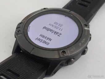 Garmin 6X Sapphire, výborný stav, hodinky + nabijací kábel - 6
