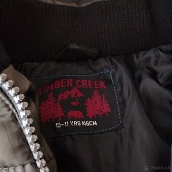 Teplá maskáčová hybridná army puffer bunda/vesta s kapucňou - 6