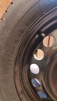 Nová Rezerva Opel 4x100 195/60 R 15 - 6