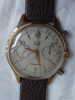 Gub Glasshutte urofa chronograph 50.roky - 6