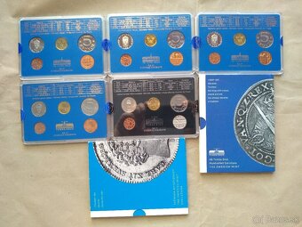 Švédske a Nórske sady mincí - 6