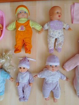 Bábiky Barbie, klasické, látkové aj malé na tortu - 6
