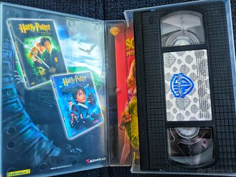 VHS kazety Harry Potter - 6