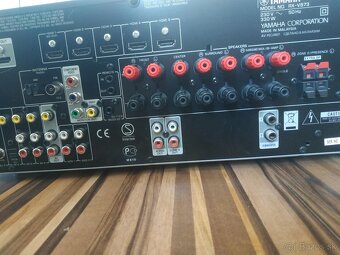 Predám 7.2 čierny AV receiver Yamaha RX-V 673 - 6