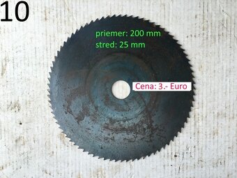 Pílové kotúče a oska na cirkulár - 6