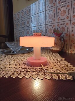 Nocná lampa ruzova - 6