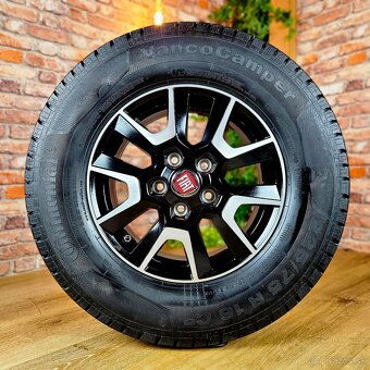 Alu R16 5x118 orig. FIAT DUCATO+ letné pneu 235/65R16C - 6