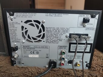 SONY Mikro hifi veža s DVD - 6