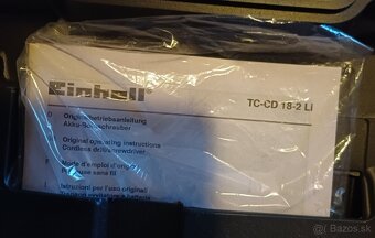 Einhell aku vrtacka TP-CD 18-2 Li (poskodeny motor) - 6