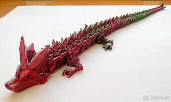 🐉 Flexibilný kryštálový drak - 6