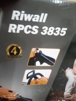 Predám motorovú pílu Riwall RPCS3835 - 6
