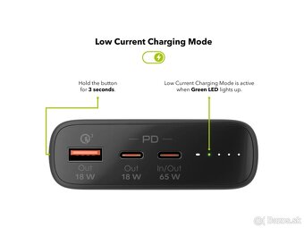 AlzaPower Style 20000mAh Power Delivery 65W - 6
