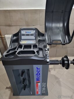 PROFI prezúvačka s ramenom + vyvažovačka WEBER - 6