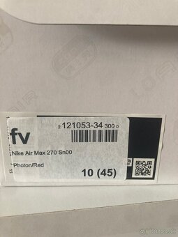 Nike Air Max 270 Red and White - 6