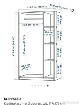 Biela skrina IKEA - 6