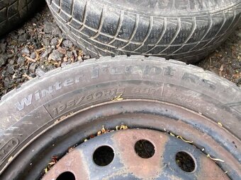 131. sada zimní kola 195/60 r15 4x108 - 6