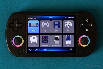 Nová konzola Anbernic RG40XX H WiFi Black ▬ Super SONY PSP - 6