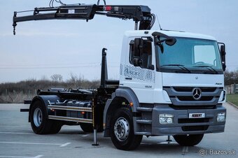 MERCEDES AXOR 18T HÁKOVÝ NOSIČ KONTAJNEROV HYDRAULICKÁ RUKA - 6
