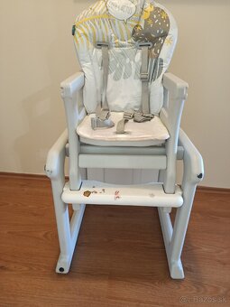 Detská jedálenská stolička 2v1 - 6