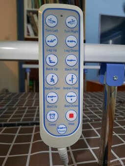 Nemocničná polohovateľná posteľ - 6