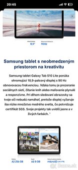 Tablet Samsung Galaxy S10 Lite - 6