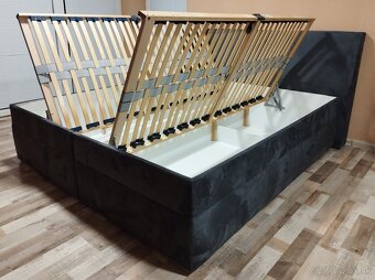 manzelska postel Fines, s matracmi, 180x200x60 cm - 6