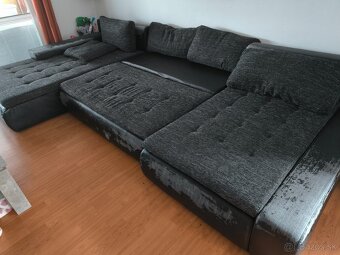 Predám veľký rozťahovací gauč s vankúšmi - 6