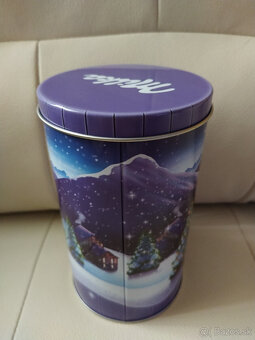 Plechová dóza na sušienky 19x9,5cm (osobný odber) - 6