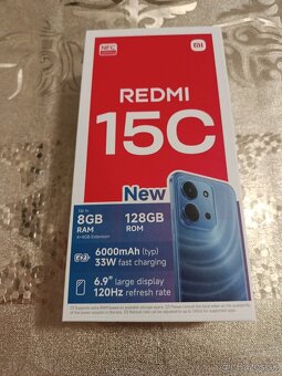 Nový Xiaomi Redmi 15C 8GB/128GB Midnight Black - 6
