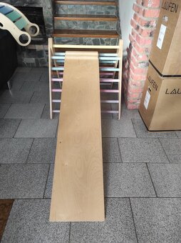 Piklerovej triangel, doska a hojdačka 5v1 Elis design - 6
