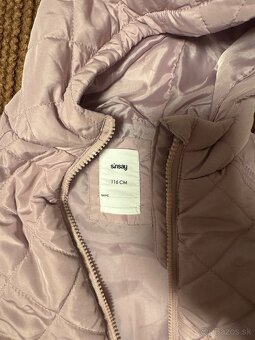 Prechodne a zimne bundy vel. 116-122 - 6