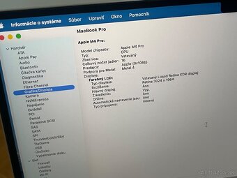 MacBook Pro 14" M4 Pro 24GB RAM 512GB SSD v zaruke - 6