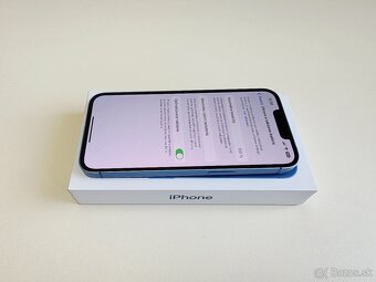APPLE IPHONE 13 128GB BLUE ,BATERKA 100% - 6