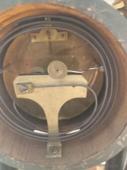 Stlpové hodiny - biedermaier, - 6