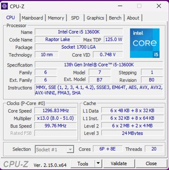 Predám Intel NUC 13 Extreme - 6