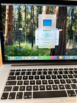 MacBook pro 15 2015 i7 16gb 512gb ssd AMD grafika - 6