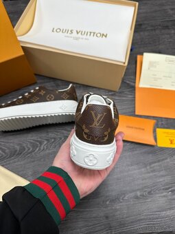 Louis Vuitton tenisky zenske hnede full box - 6
