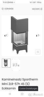 Spartherm Mini 2LRh57 krbová vložka - 6