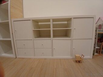 Ikea kallax a skrinky biele - 6
