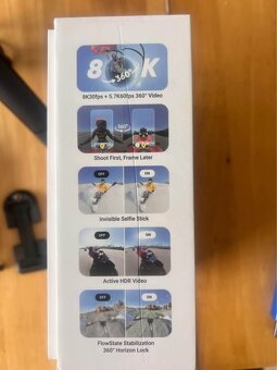 Insta X 360 + statív JOBY - 6